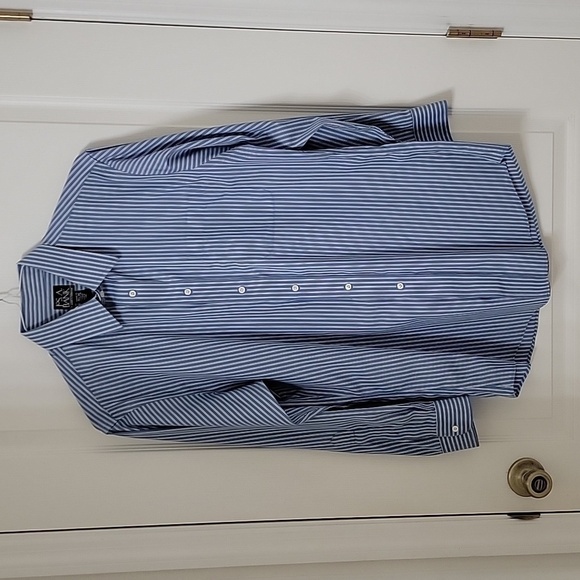 Jos A Bank Traveler Collection Button Down Shirt, Size 15.5 Neck 32 Sleeve - Picture 1 of 5
